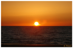 Sonnenuntergang an der Nordsee